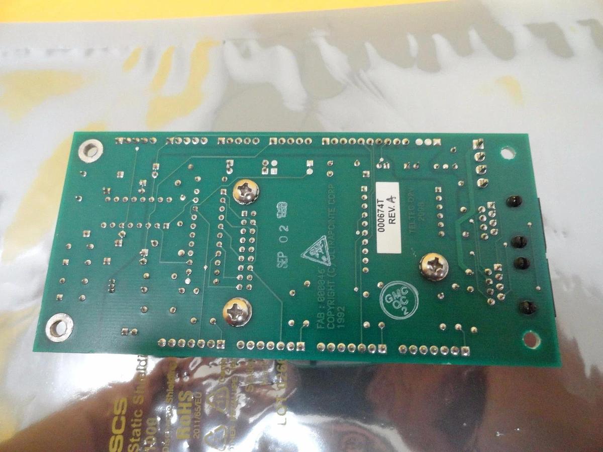 Used Ultrapointe 000674T Filter Wheel Driver PCB KLA-Tencor CRS-1010S Working Surplus