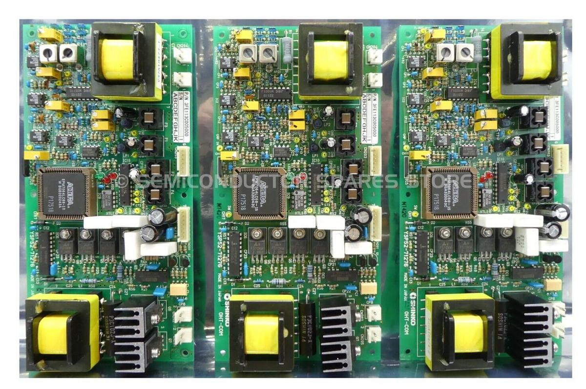 Used Shinko Electric 3FE113C005000 PCB YSP52-71276 Reseller Lot of 3 Working Surplus