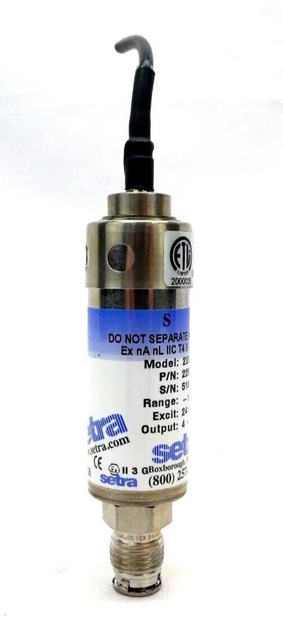 Used Setra 225GZ02PCC4N106 Pressure Transducer Model 225 Reseller Lot of 21 Working