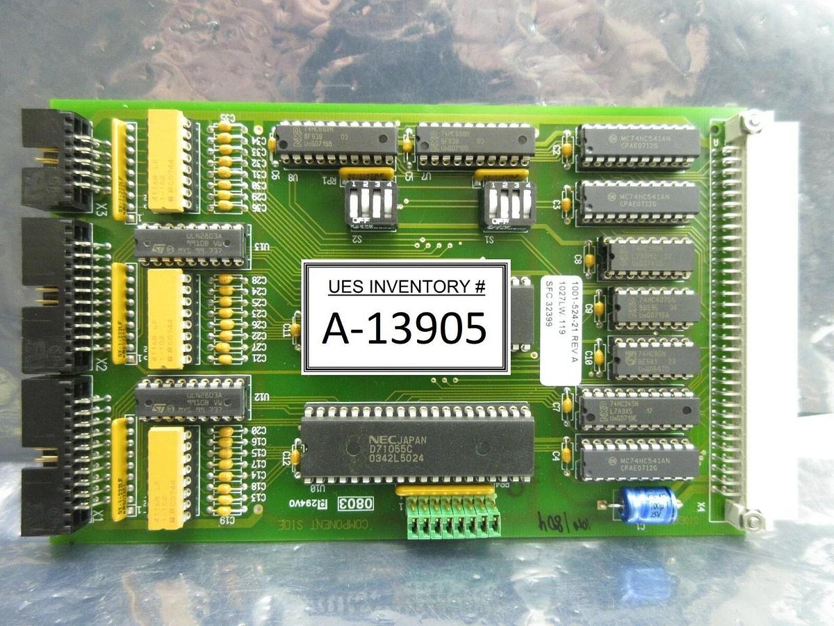 Used ASM Advanced Semiconductor Materials 1001-524-21 Processor PCB Card Rev. A Used