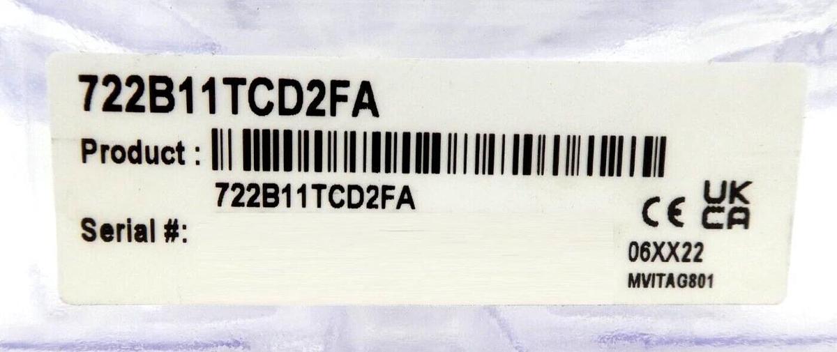 MKS Instruments 722B11TCD2FA Baratron Pressure Transducer New Surplus
