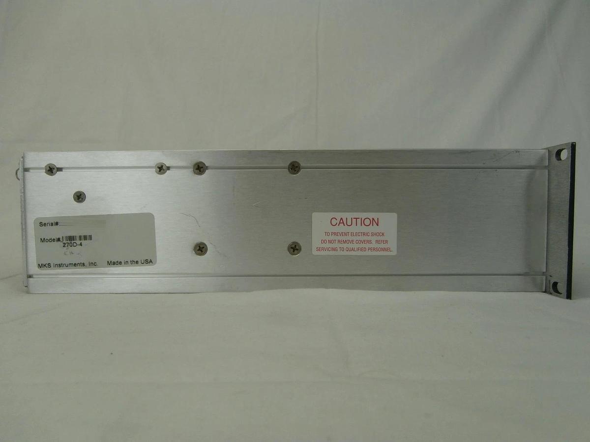 Used MKS Instruments 270D-4 High Accuracy Signal Conditioner Type 270D Working Spare