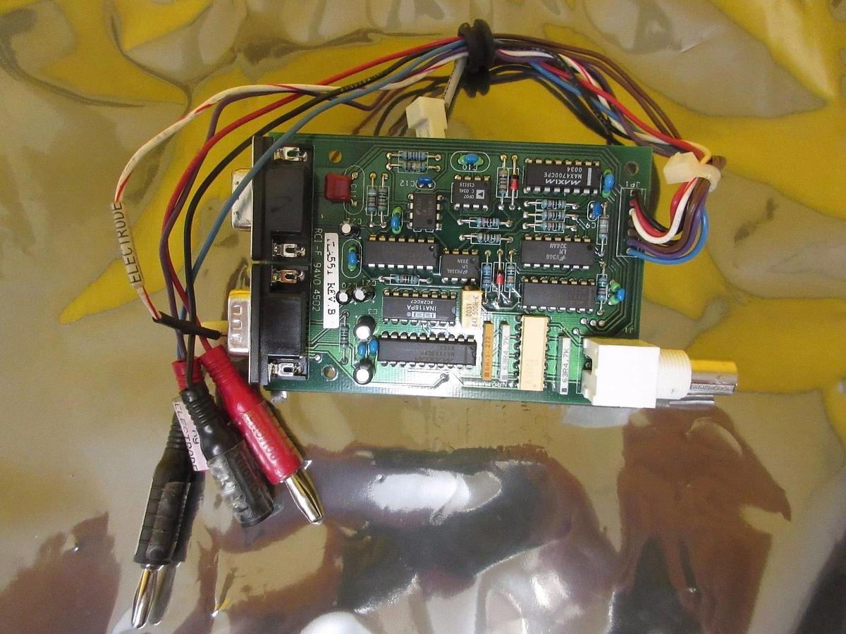 Used Arcom Control Systems TLA 551 Thermistor Elecrode Sensor Board PCB RCI-F Used
