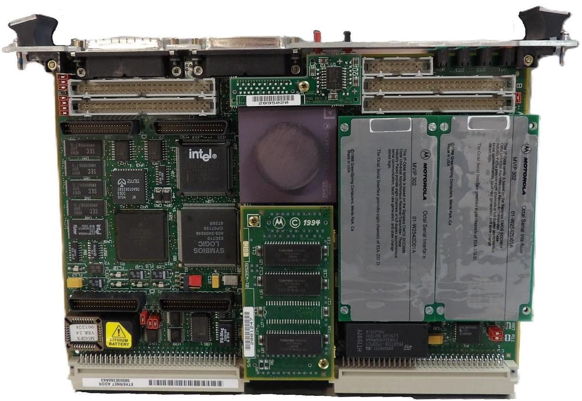 Used Motorola 84-W8960B01E SBC Single Board Computer VME PCB MVME 162-533A Working