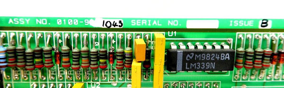 Used AMAT Applied Materials 0100-91043 Spin Control PCB Card Working Surplus