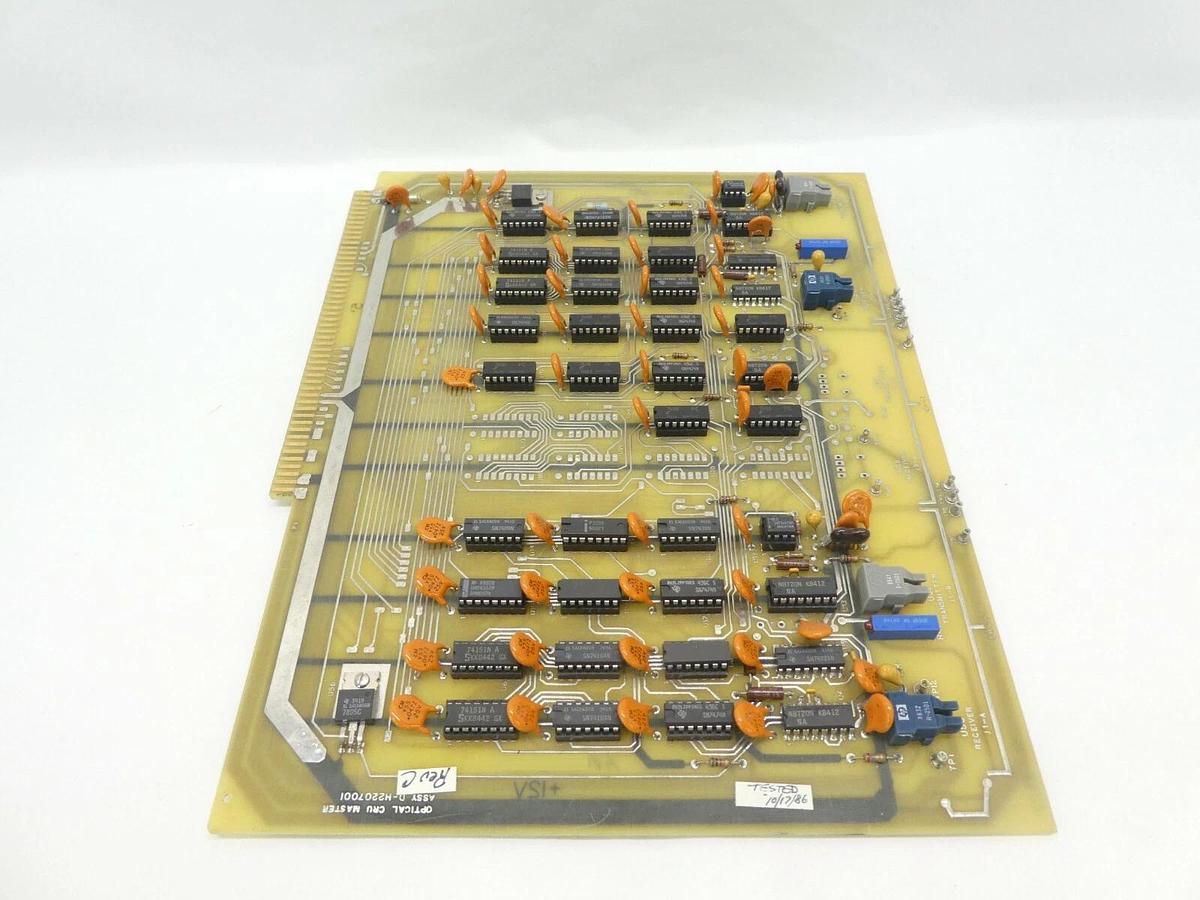 Used Varian Semiconductor VSEA D-H2207001 Optical CRU Master PCB Rev. C Working Spare
