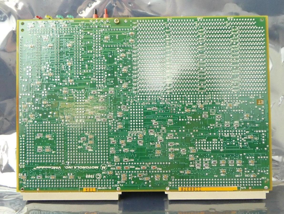 Used Motorola 01-W3648B MVME Processor PCB Card VMEmodule Lam Research Working Spare