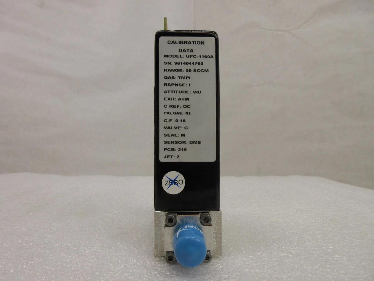 Used UNIT Instruments UFC-1160A Mass Flow Controller MFC 50 SCCM TMPI Used Working