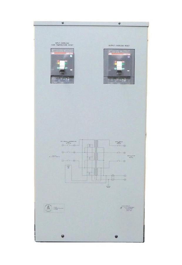 Used Quality Transformers and Electronics 9264 Three-Phase Delta Transformer Working
