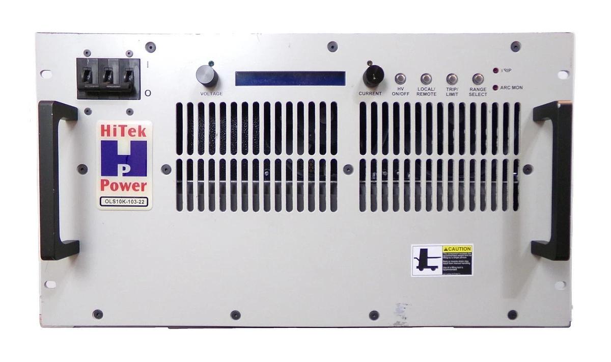 Used OLS10K HiTek Power OLS10K-103-22 Power Supply AMAT E19306280 Untested Surplus