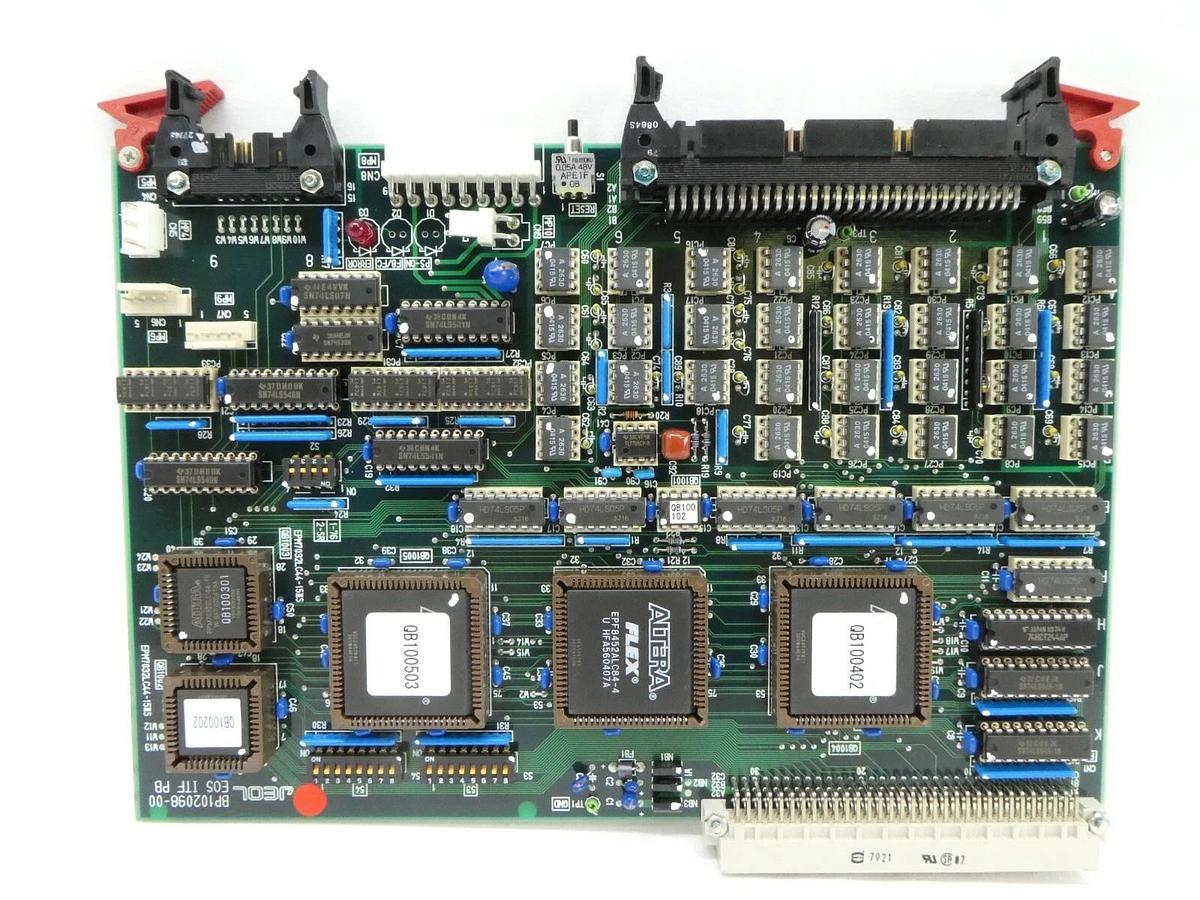 Used JEOL BP102098-00 Processor PCB Card EOS ITF PB JWS-7555S Wafer Defect Working
