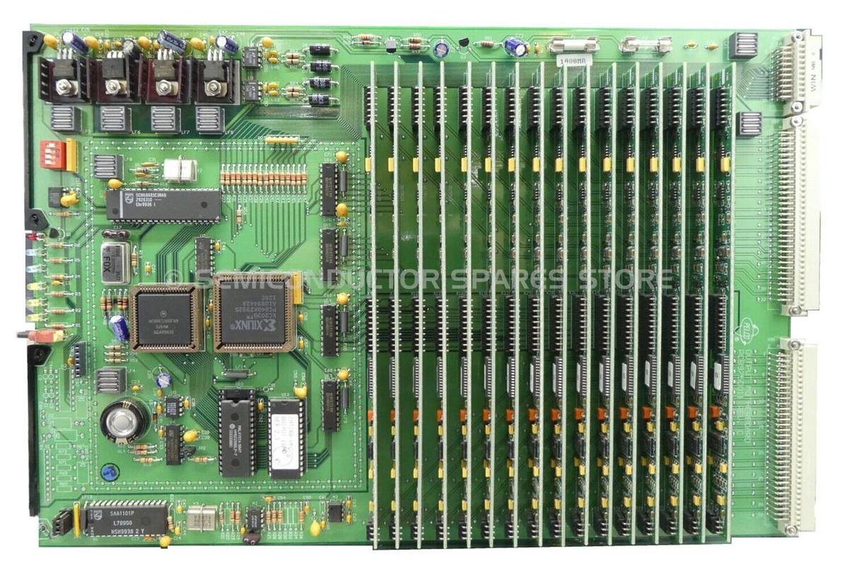 Used Pelco PCB9750011 Output Motherboard PCB Plotech 0113-4634 Working Surplus
