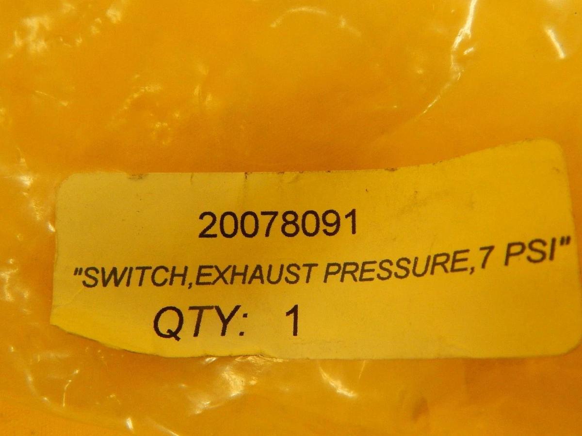 Wasco SP120-31W2B-X/8180 Vacuum Pressure Switch New Surplus