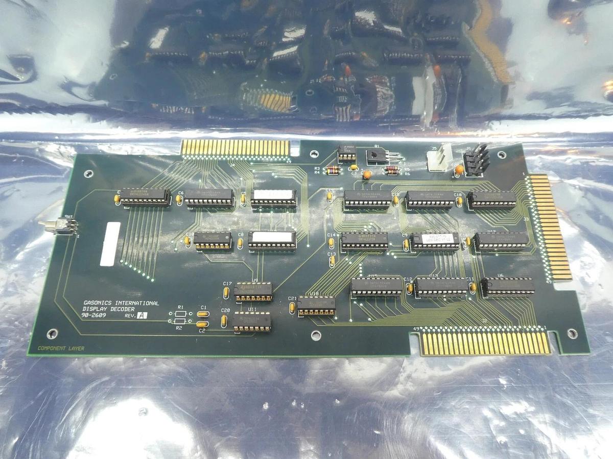 Used GaSonics 90-2609 Display Decoder PCB Rev. A A89-014-01 Aura A-2000LL Working
