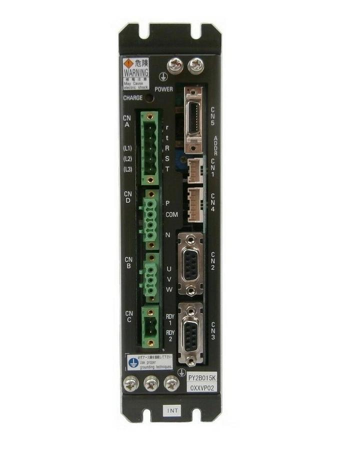 Used Sanyo Denki PY2B015K0XXVP02 Servo Drive BL Super PY Working Surplus