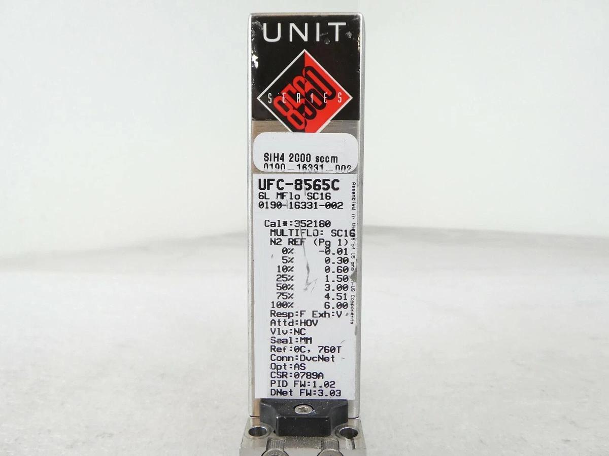 Used Celerity UFC-8565C Mass Flow Controller UNIT Lot of 5 AMAT 0190-16331 Working