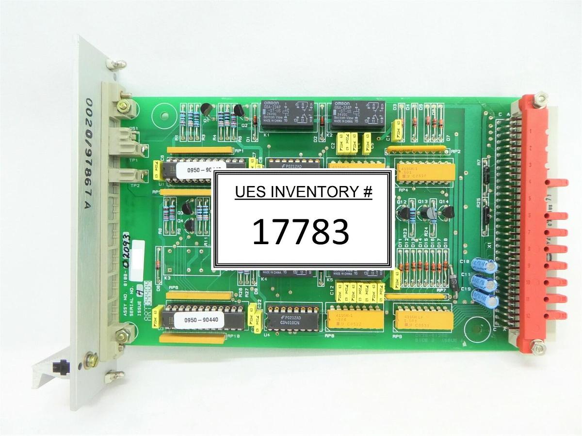 Used AMAT Applied Materials 0100-02093 Turbo Pump Interface PCB Card 0120-91289 Spare