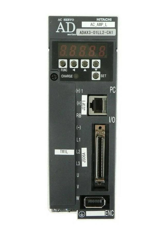 Used Hitachi ADAX3-01LL2-CA1 AC Servo Amplifier AD Nikon NSR FX-601F Working Surplus