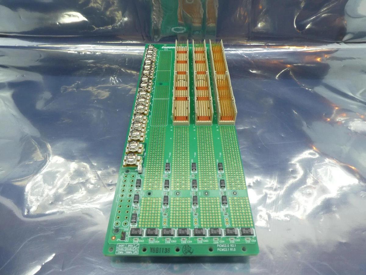 Used CompactPCI E100901M00-A1 Backplane PCB RCP-D4C/NIK1 Nikon NSR FX-601F Working
