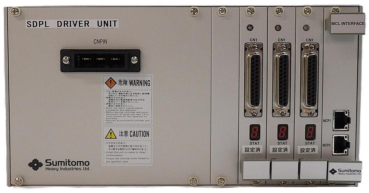 Used Sumitomo UMC78ZT00-003 SDPL Driver DRV-Zθ MCL Interface Hitachi IS5100 Working