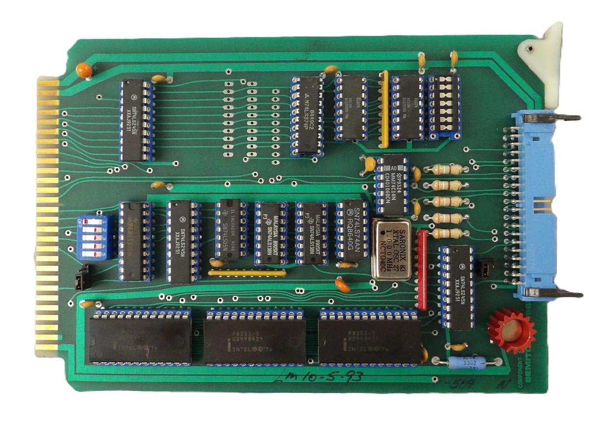 Used Semitool 14863 STD Motor Interface PCB Card Assembly Working Surplus