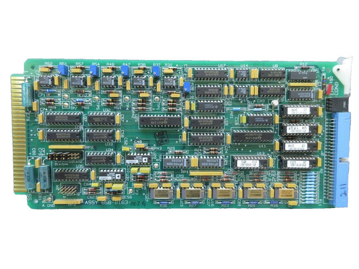 Used SVG Silicon Valley Group 858-8163-002 Processor PCB Card ASML 90S Working
