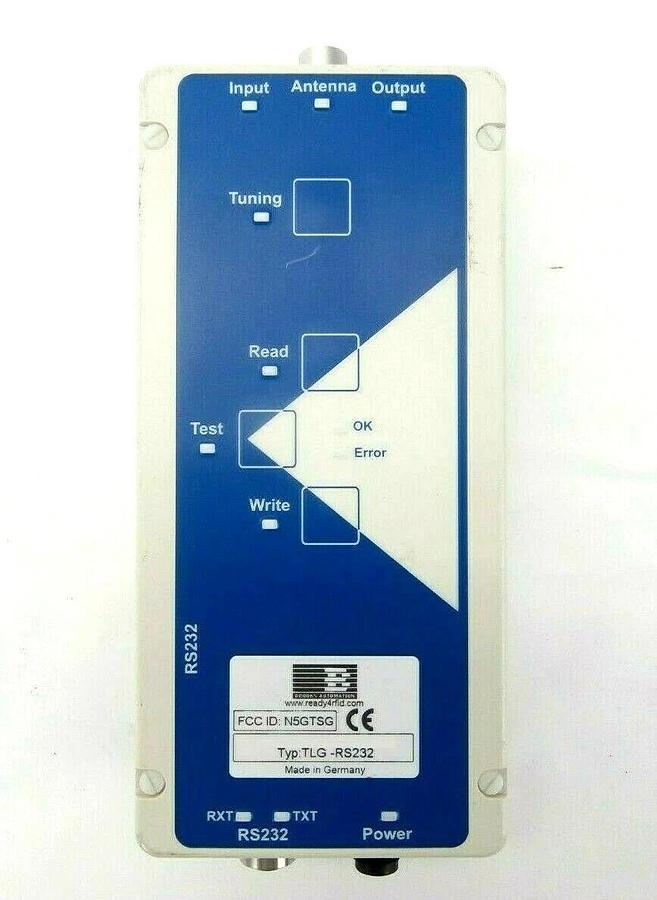 Used Brooks Automation TLG-I2-FL6M-01 Transponder Set with Antenna ANT-ID2-INFIXR6M