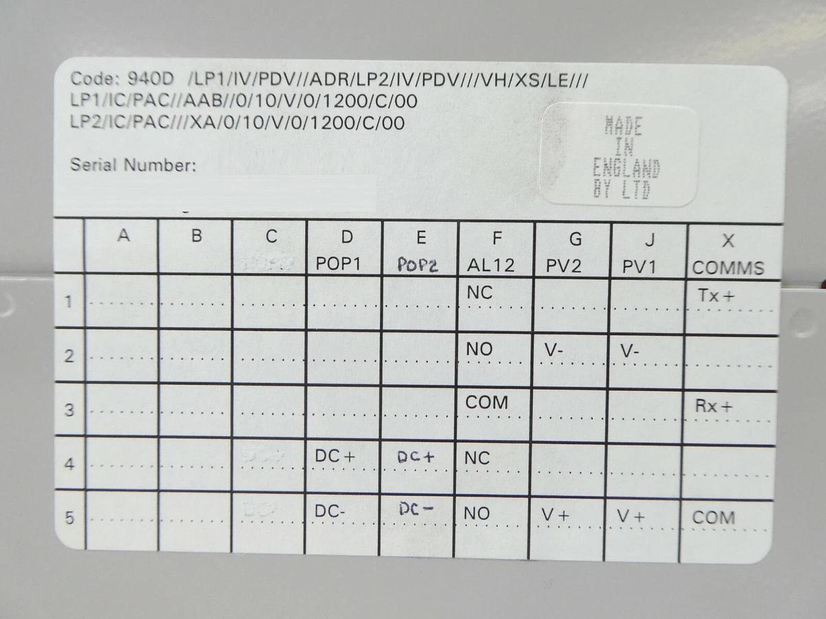 Eurotherm 940D Temperature Controller 900 EPC Mattson 514-08358-00 w/Manual New