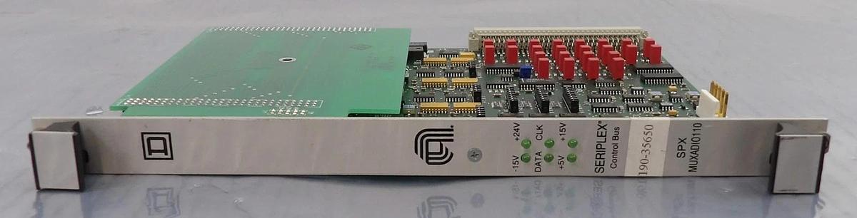Used AMAT Applied Materials 0190-35650 Seriplex MUXADIO110 PCB Card Working Surplus