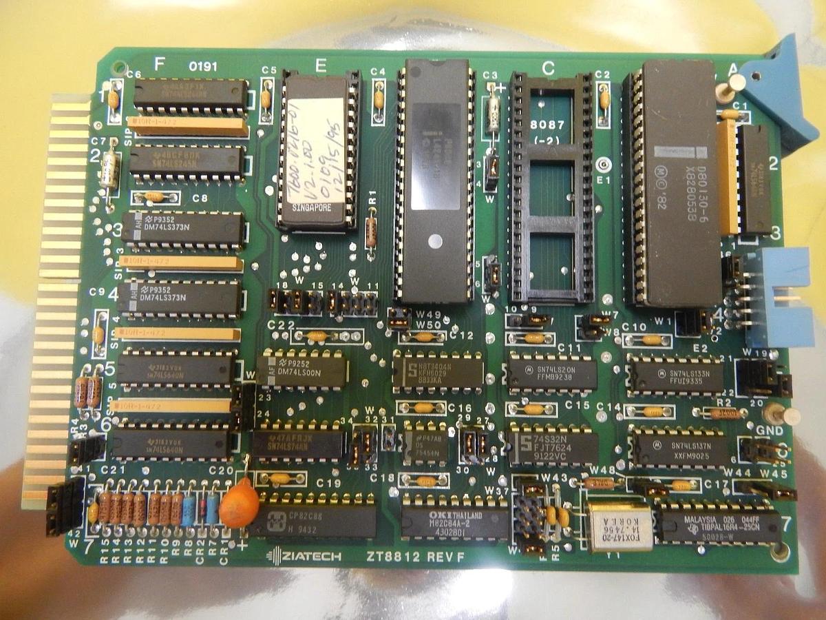 Used Ziatech ZT8812 CPU PCB Card AG Associates 7100-5133-04 4100s Used Working