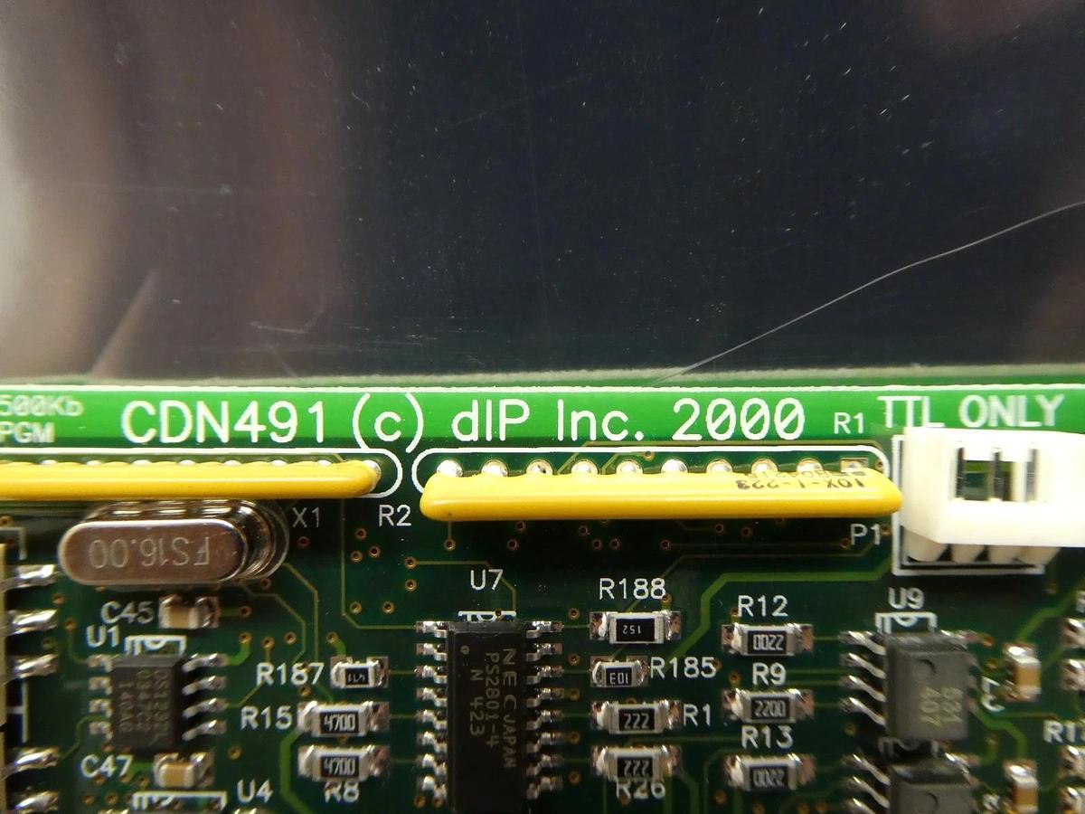 Used DIP 15049105 DeviceNet I/O PCB Card CDN491 AMAT 0190-08860 Working Surplus