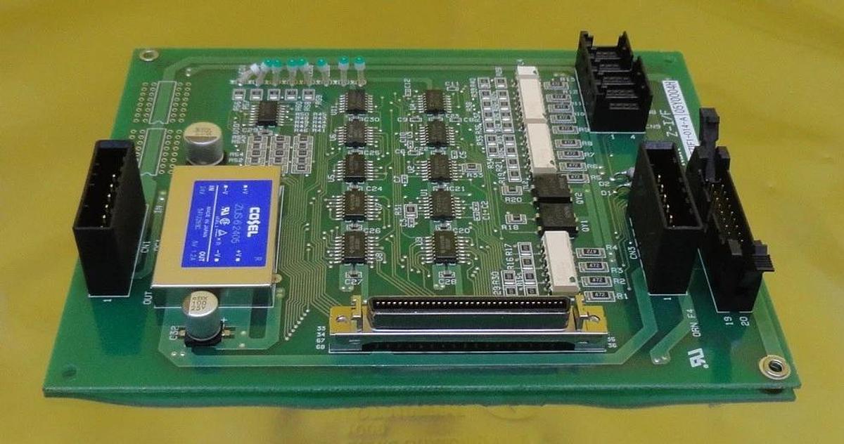 Used NSK E010ZZIF1-014-A Interface Relay Board PCB Z-I/F Used Working