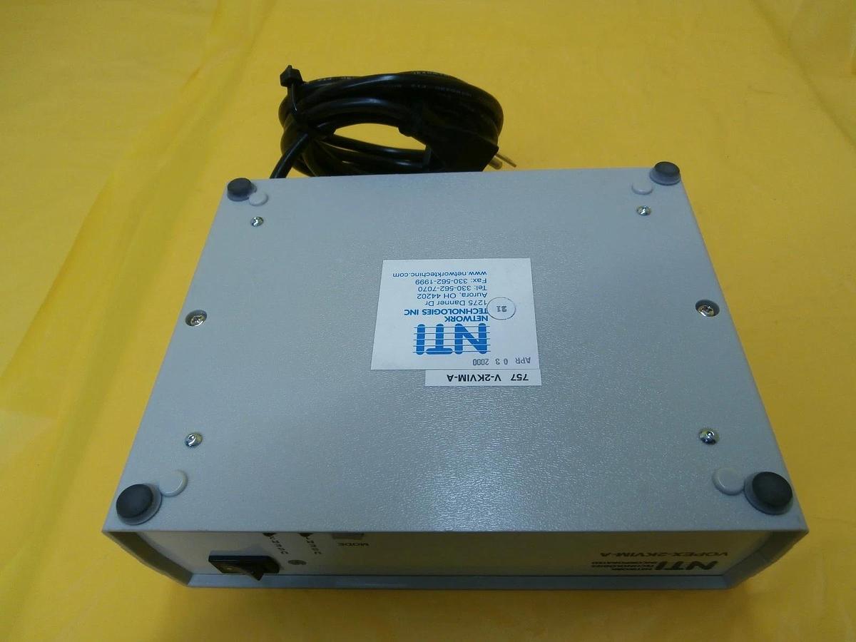 Used NTI Network Technologies VOPEX-2KVIM-A 2-port Video Switching KVM Splitter Used