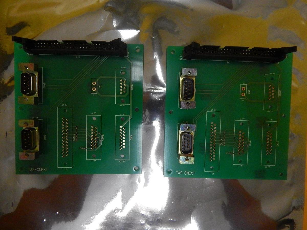 Used TDK TAS-CNEXT Load Port Interface Board PCB Reseller Lot of 2 TAS300 Used