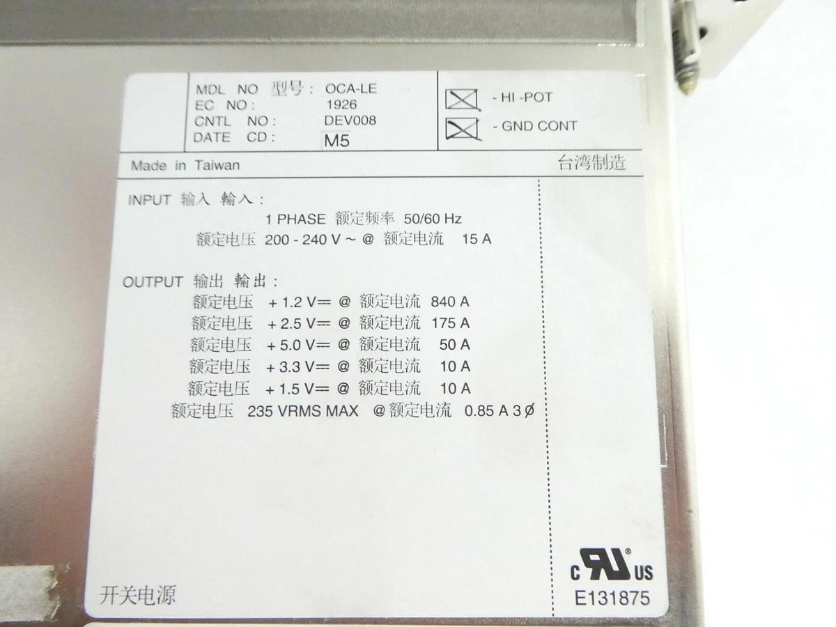 Used Cadence 2-06680 AC/DC Converter Board Module for Palladium III Emulator Used