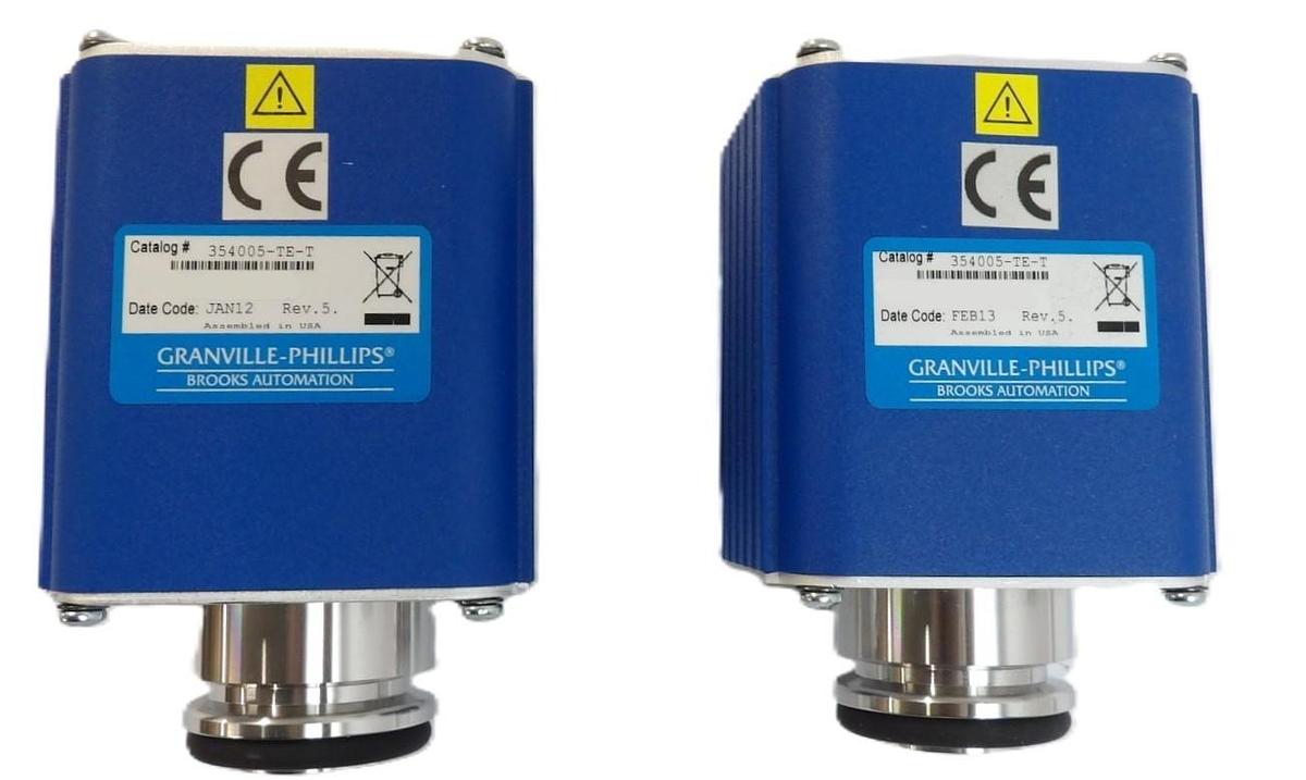 Used Granville-Phillips 354005-TE-T Micro-Ion Gauge Lot of 2 Working