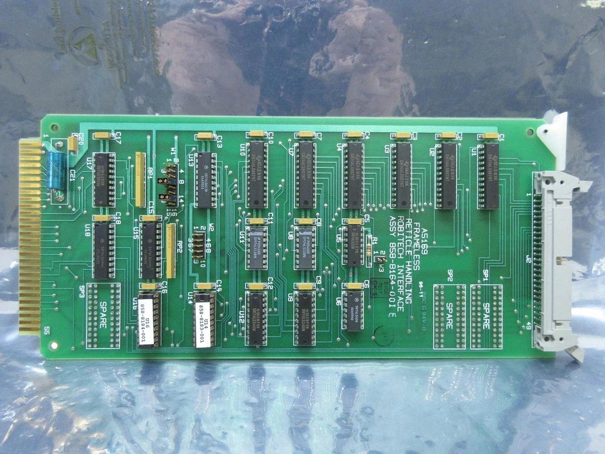 Used SVG Silicon Valley Group 858-8164-001 Interface PCB Card Rev. E 90S Used Working