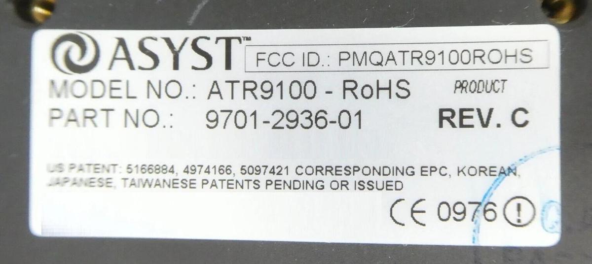 Used Asyst 9701-2936-01 RFID Controller Advantag 9100 Lot of 2 Working Surplus