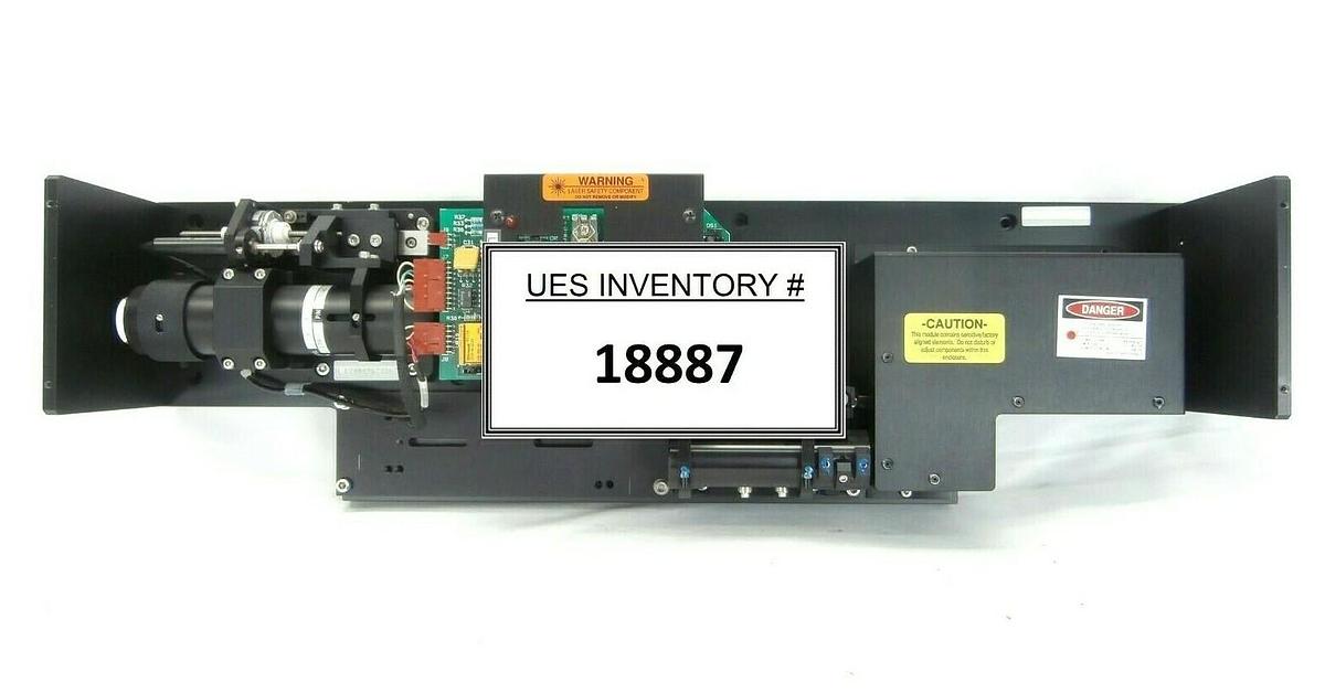 Used ESI Electro Scientific Industries LCA Laser Rail MVBE Shutter CKA 76646 73140