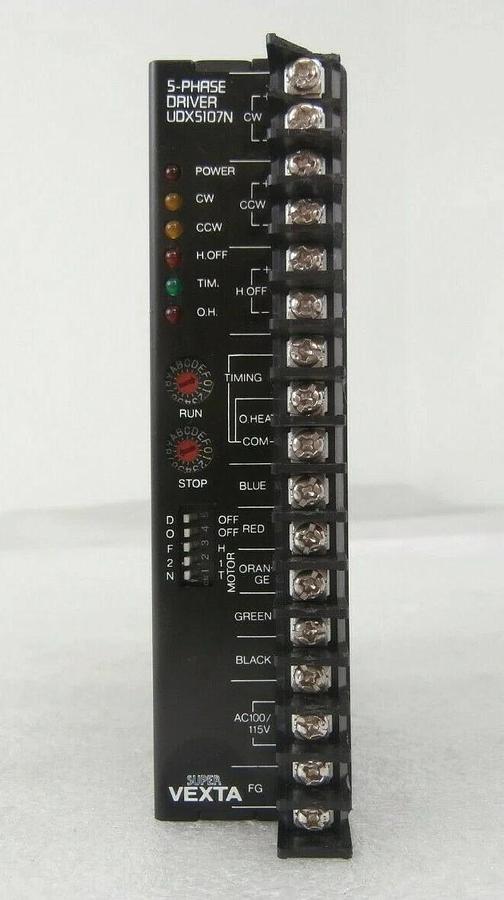 Used Oriental Motor UDX5107N 5-Phase Driver Super VEXTA Reseller Lot of 5 As-Is