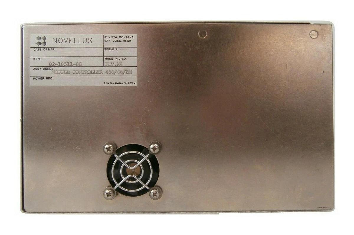 Used Novellus Systems 02-10511-00 Module Controller 486/66/8M Rev. X4 AIO-2VL Working