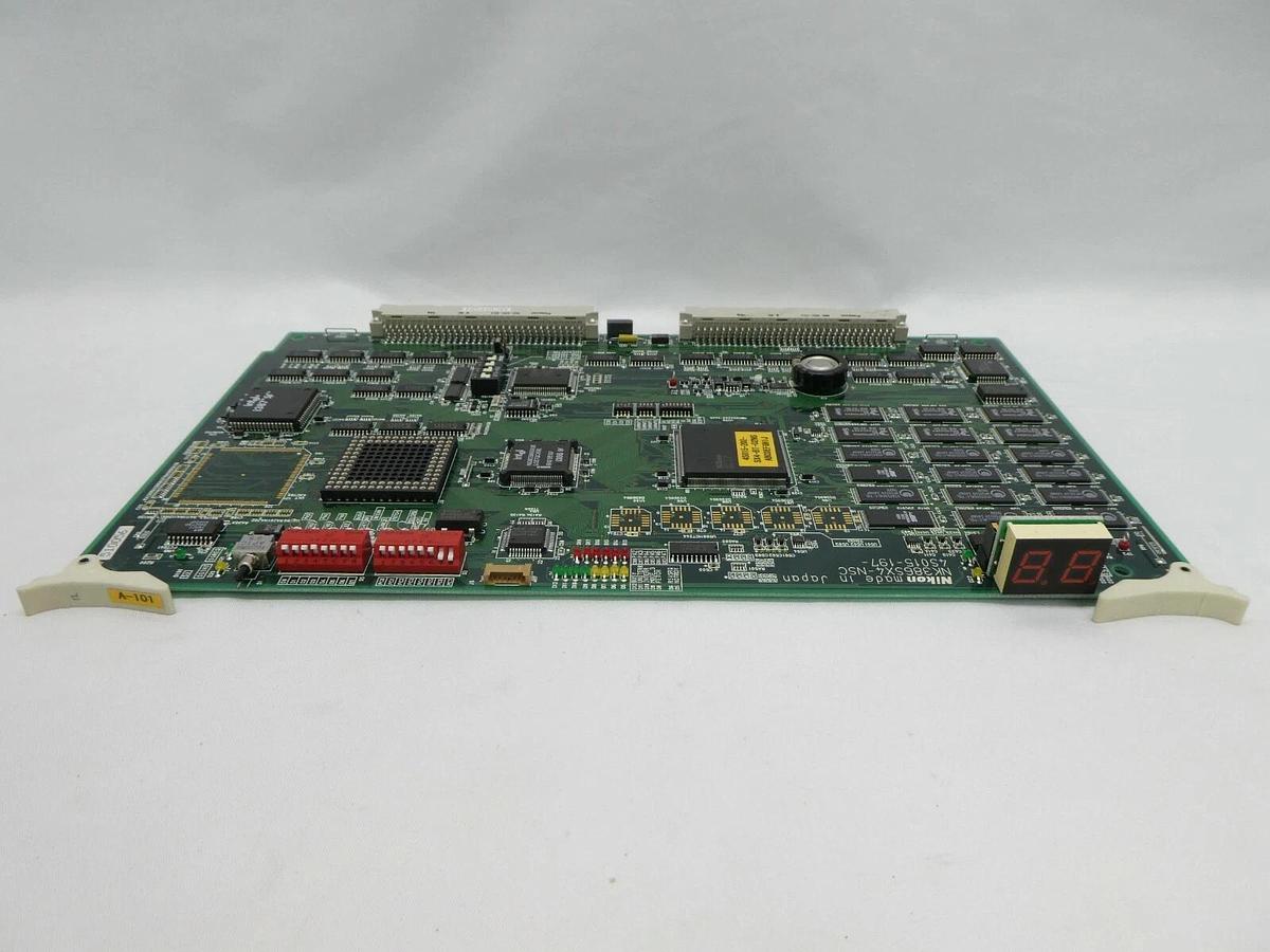 Used Nikon Precision 4S015-197 Processor PCB Card NK386SX4-NSC NSR Series Working