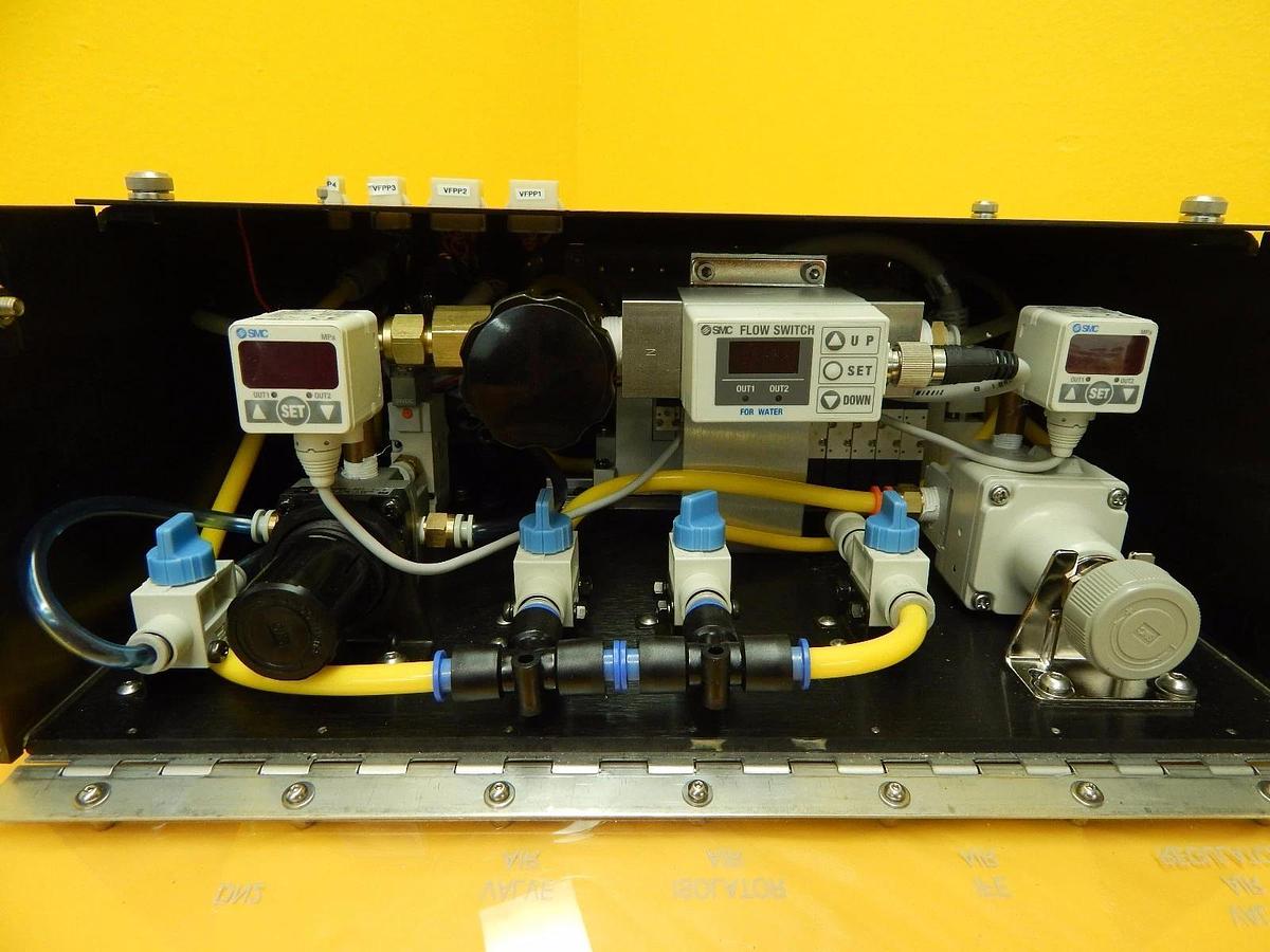 Used FEI Company Facilities Panel Pneumatic and Water Assembly CLM-3D Working