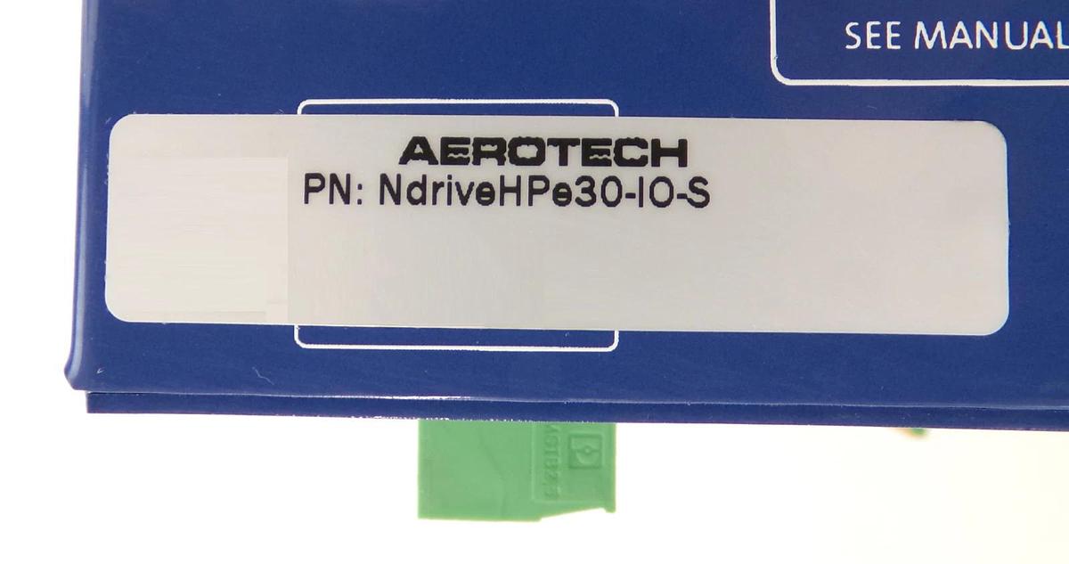 Used Aerotech NdriveHPe30-IO-S Networked Digital Servo Amplifier A3200 HPe Working