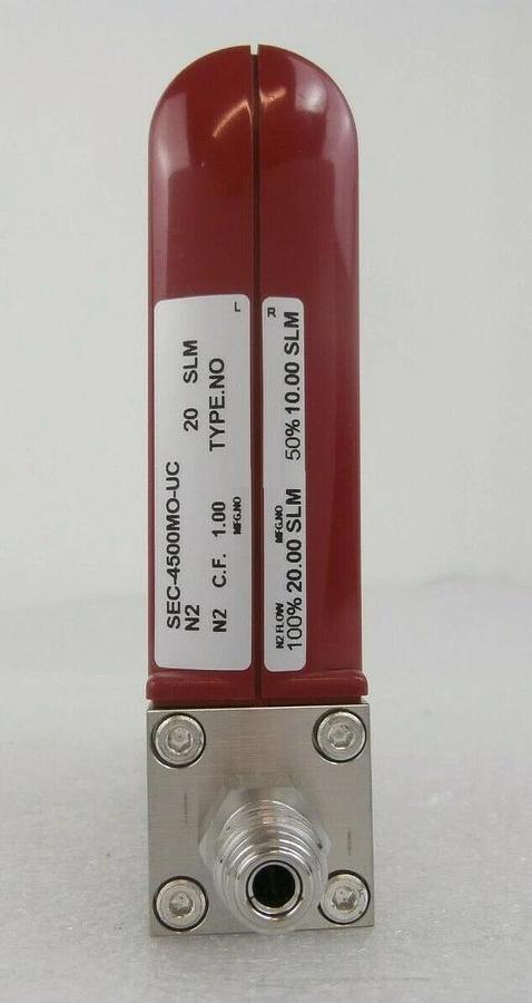 Used STEC SEC-4500MO-UC Mass Flow Controller MFC SEC-4500 20 SLM N2 Working Surplus