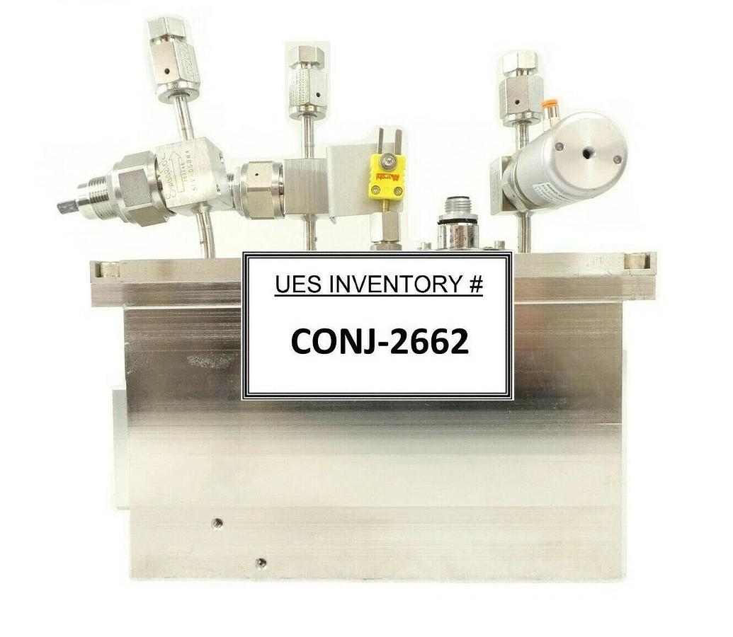 Used ATMI Packing CUST-UNIQUE-2D-PHOS Ampule Bubbler CVD AMAT 0226-96764 P5000 Spare