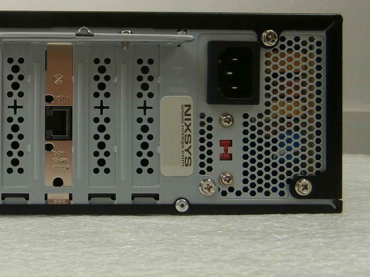 Used Nixsys NX81 Desktop PC GFX II Control Computer System Nordiko 9550 Working