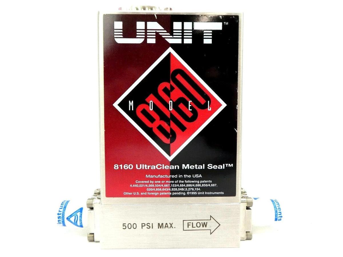 Refurbished UNIT Instruments UFC-8160 Mass Flow Controller MFC 3 SLM N2 8160 Refurbished