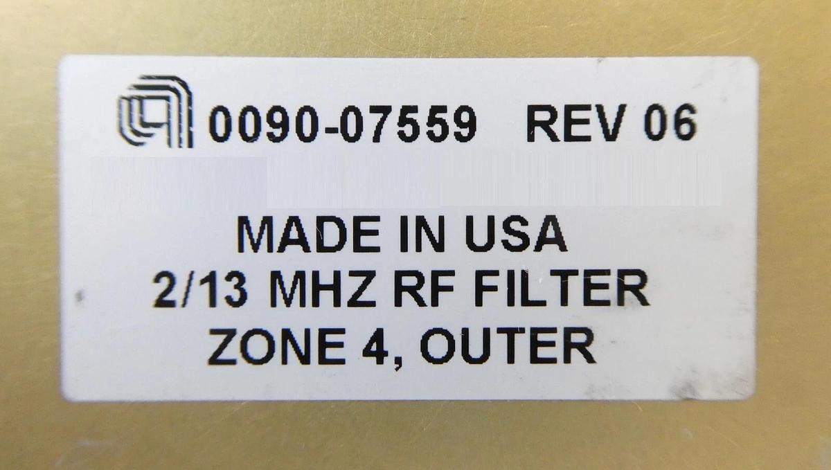 Used AMAT Applied Materials 0090-07559 2/13 MHZ RF Filter Outer 0041-39198 Working