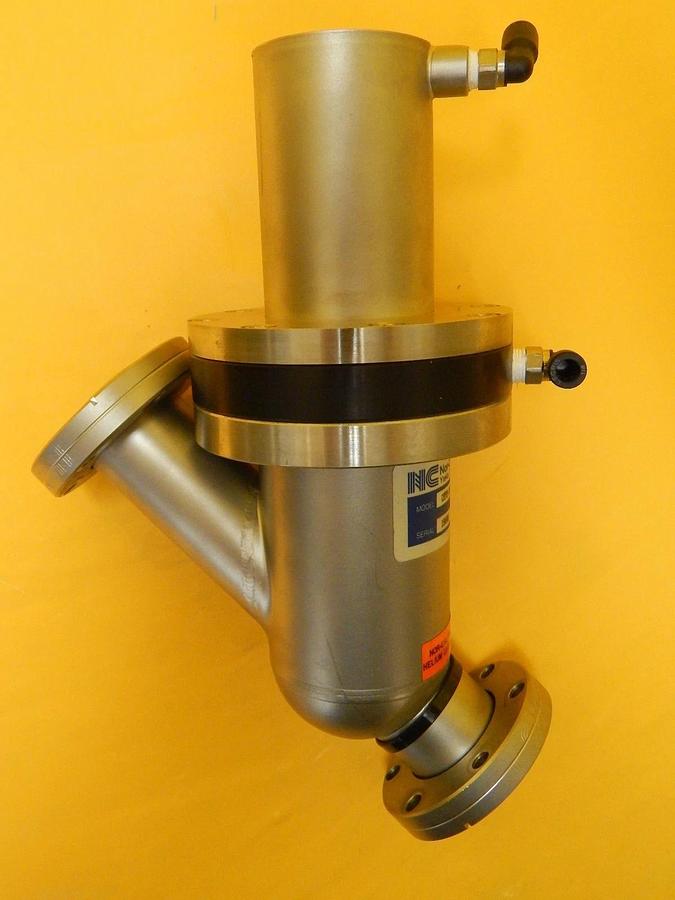 Used Nor-Cal Products CSTVP-1502-CF Pneumatic Straight-Through Poppet Valve Used